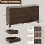 Commode 7 tiroirs Donati, commode en bois-1843505946