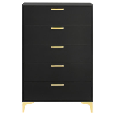 Commode rectangulaire 5 tiroirs Lexie