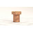 Ashutosh Rattan Round Table, Modern Unique Boho Block End Table