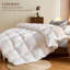 Édredon toutes saisons ultra-moelleux, housse de couette en duvet de plumes de style hôtel avec housse en mélange de coton, chaleur moyenne et hypoallergénique-1966973809-1965559790