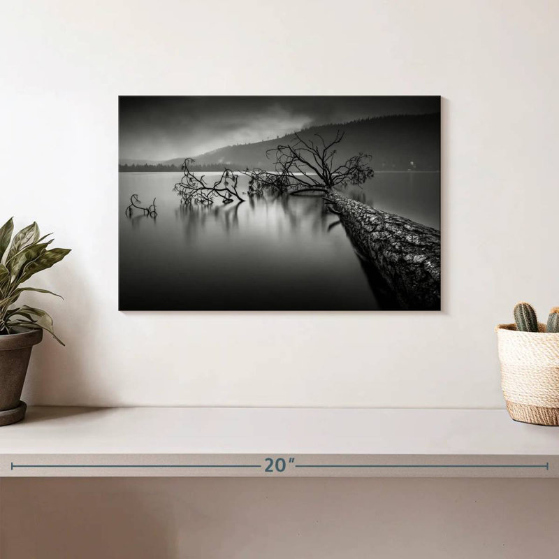Alvord Dark Lake, 20" H x 30" W