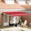 Brayden Studio 300cm D PVC-coated polyester Cover Retractable Patio Awning-416406931-416406929