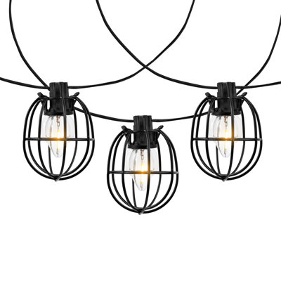 Baltimore Outdoor 10 - Bulb 120'' Plug-in String Light