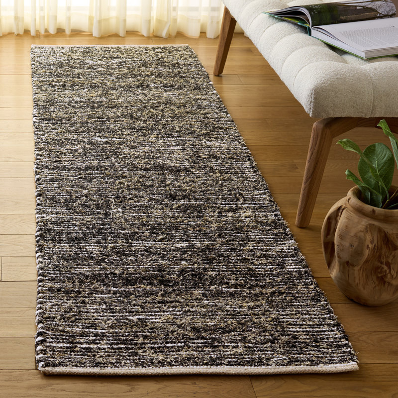 Cape Cod 154 Hand Woven Performance No Pattern Rug, Runner 2'3" x 8'