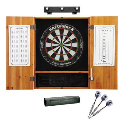 Ensemble de jeu de fléchettes et d'armoire Viper Razorback