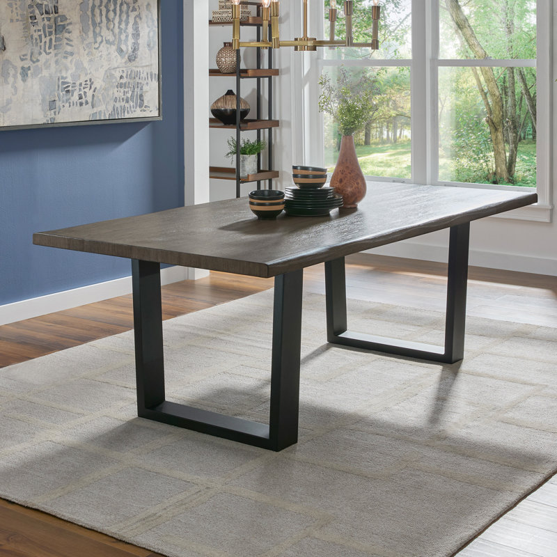 Table de salle à manger rectangulaire L 84 po x l 42 po Jahmali