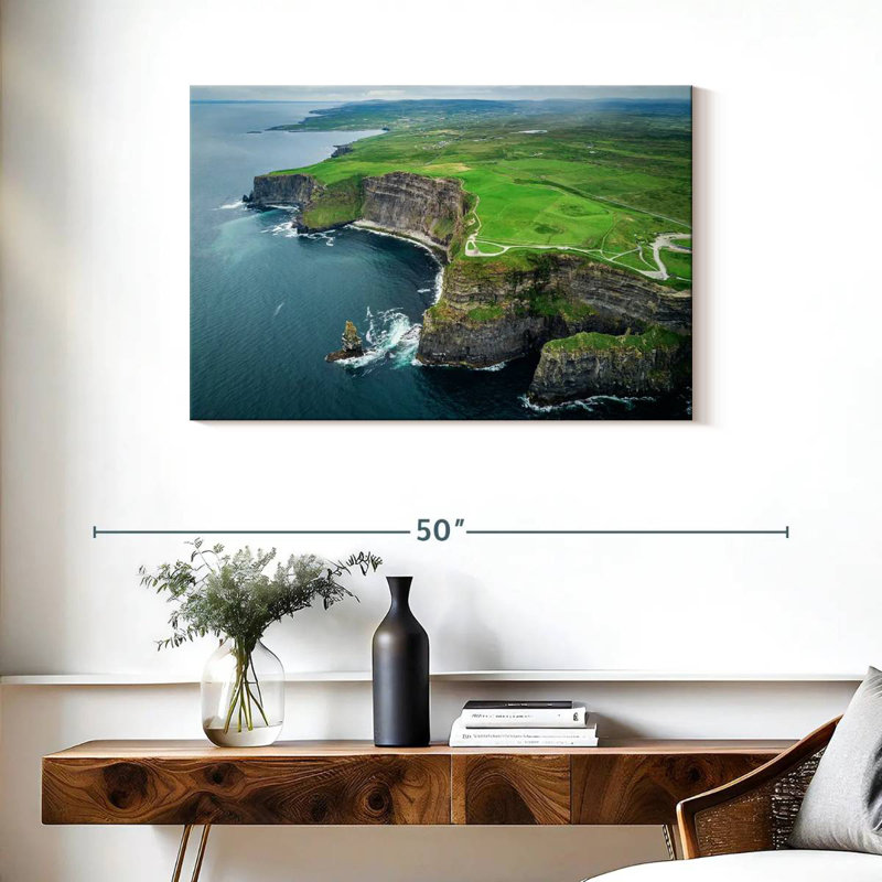 Lynelle, falaises de Moher, H 24 po x l 36 po