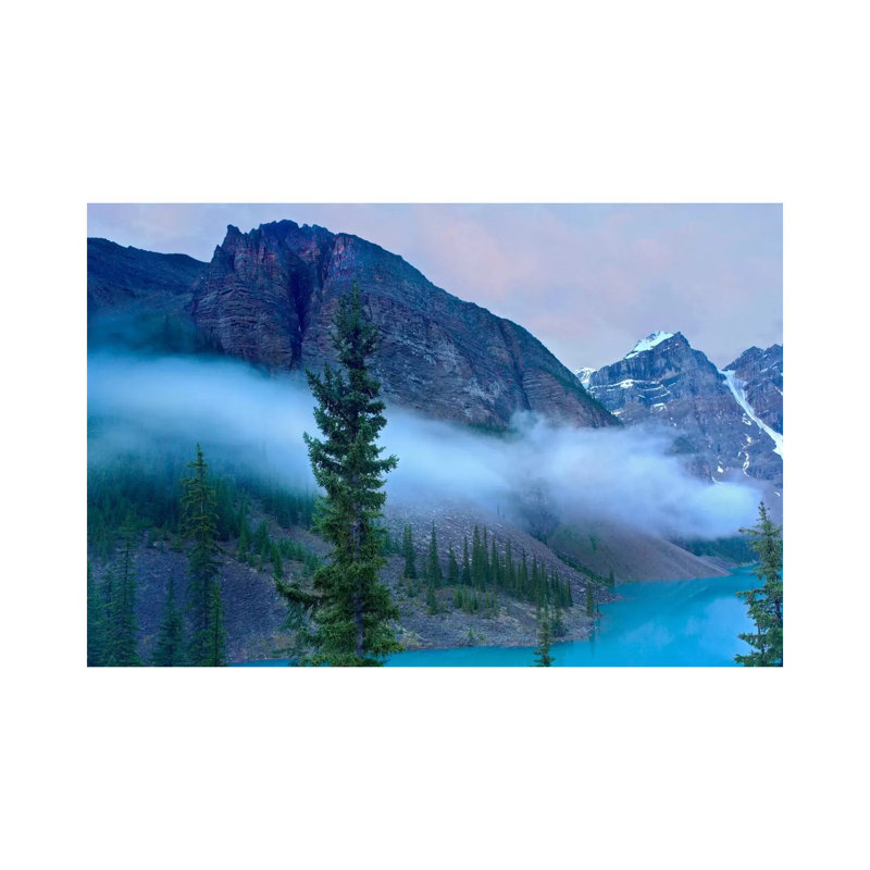 Moraine Lake In The Valley Of Ten Peaks, Banff National Park, Alberta, Canada by Tim Fitzharris - Gallery-Wrapped Canvas Giclée on Canvas
