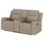 Causeuse inclinable avec console de rangement Plush-129184799