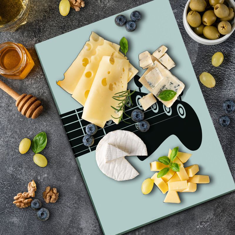 Planche à découper en verre pour la maison east urban home