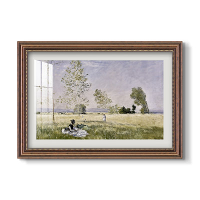L'été, 1874 - Claude Monet - Reproduction encadrée sur mesure