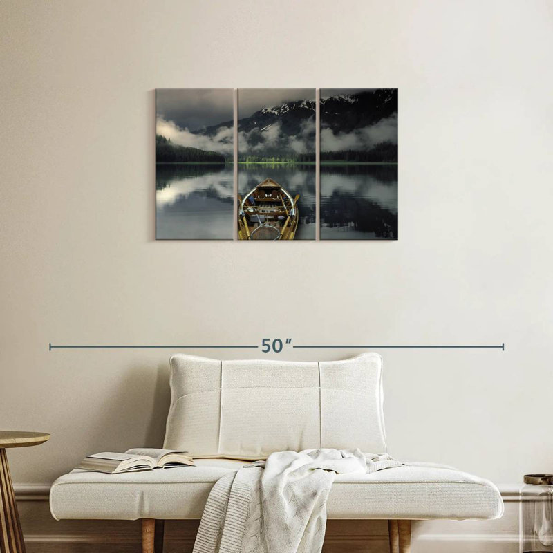 Syd Windfall Harbor Boat, 20" H x 33" W