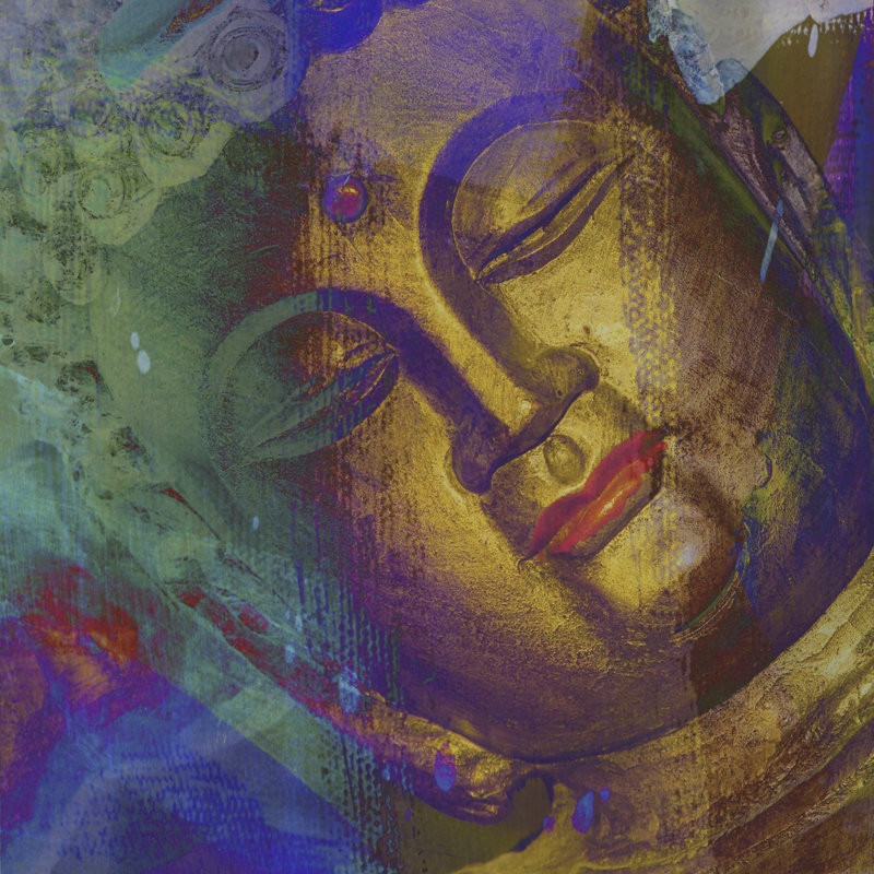 Zen Modern I by Ricki Mountain - Wrapped Canvas Art Prints, 30cm H x 30cm W x 3.8cm D