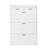 Spacious Two-Drawer Three-Fold Door Shoe Cabinet With Large Storage, Living Room Cabinet-324888653