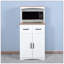 Armoire de cuisine en bois, rangement pour garde-manger, armoire à micro-ondes avec tiroir de rangement
