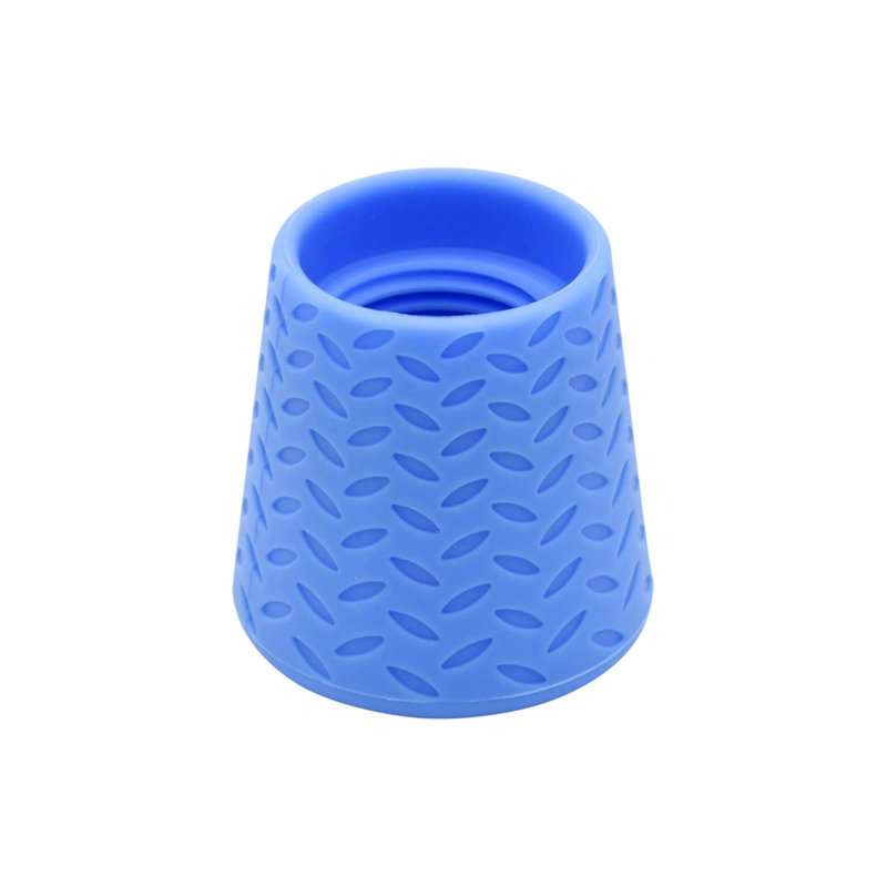 Pomme de douche portable en silicone pour animaux de compagnie, 2 x 2 x 1,3 pouces, bleu, Bleu