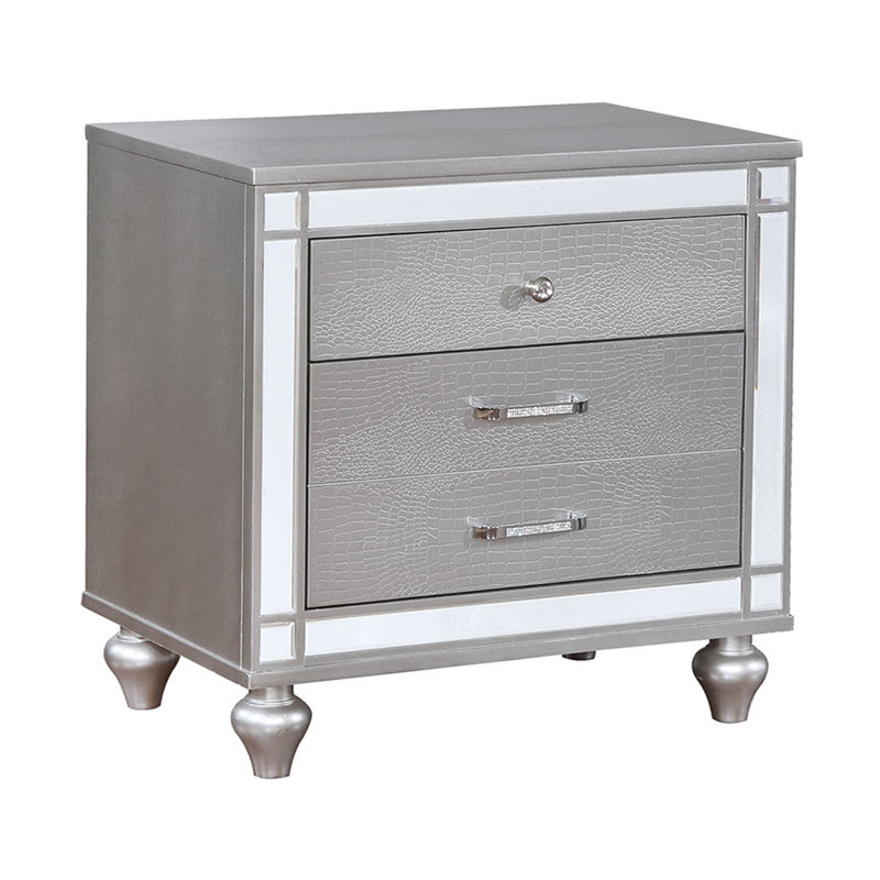 Nightstand, Silver