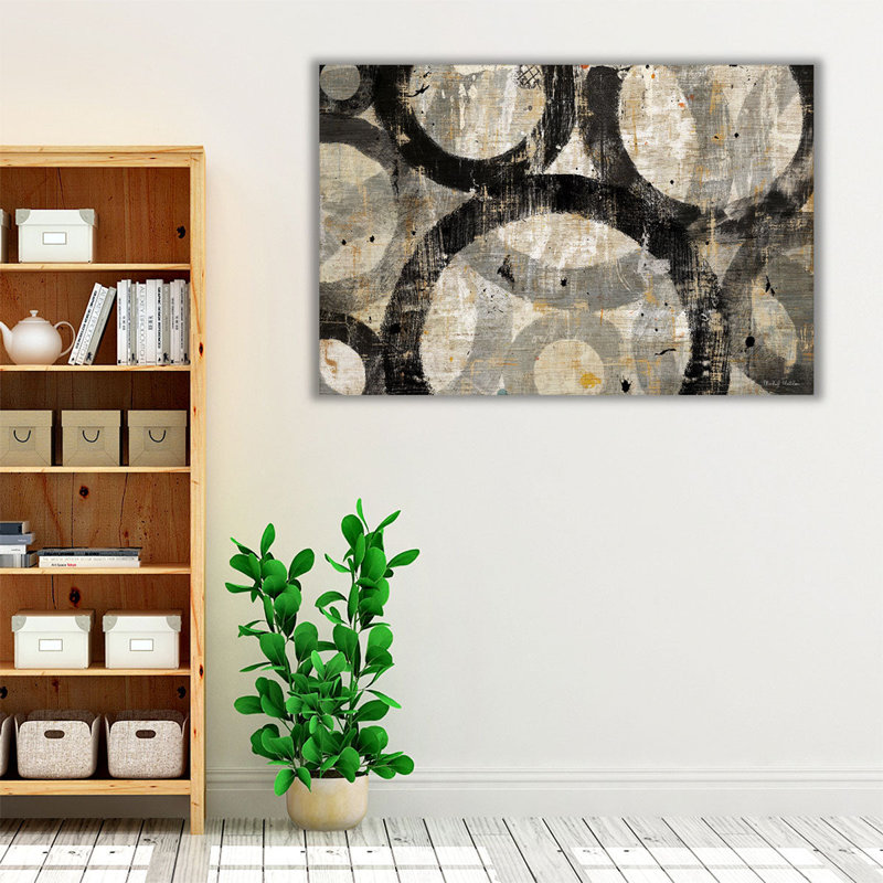 «Industrial I», reproduction d'art sur toile, H 16 po x l 24 po