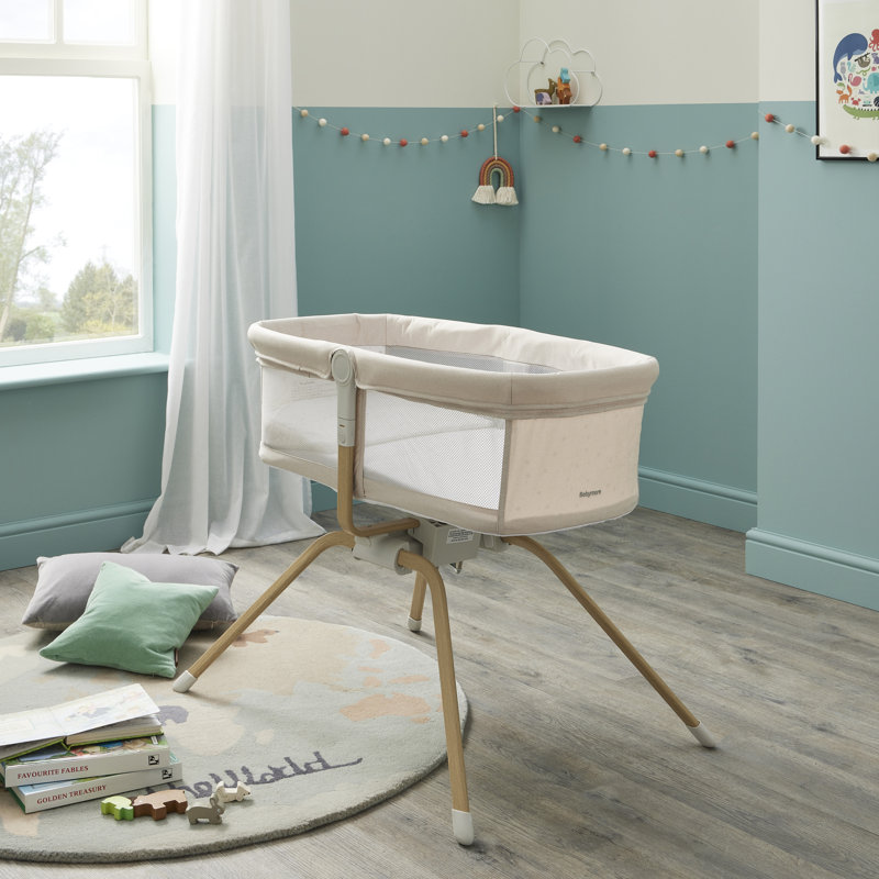 Air Motion Gliding Crib, Cream