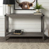 Larenda Entryway Table with Open Shelf Storage