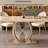 Loene Metal Base Dining Table-95613025