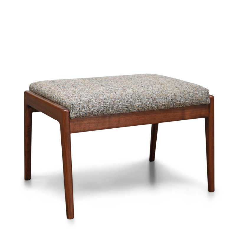 Upholstered Ottoman, Mineral Neutral