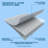 Bestway Power Steel Swim Vista Above Ground Outdoor Swimming Pool Set with Filter Pump, Ladder, and Pool Cover-94848095-94848096