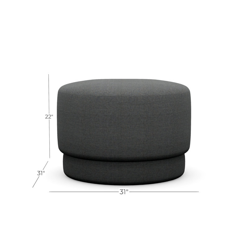 Cremini Small Ottoman, Grande 120931