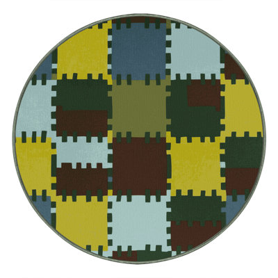 Tapis uni Pixelated