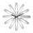 Jeni Mirrored Starburst Wall Clock