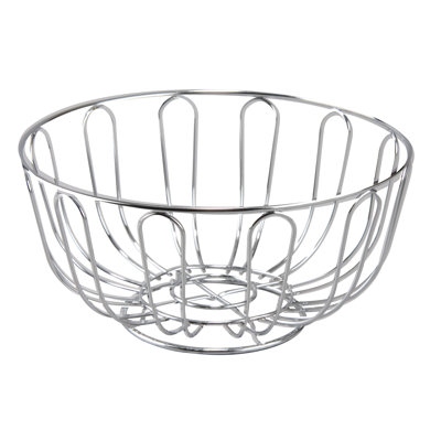 Charlton Home® Mcquade Stainless Steel Bread Basket