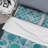 Natural Blue Circle - Modern & Contemporary Duvet Cover Set - Microfiber Polyester-38757136