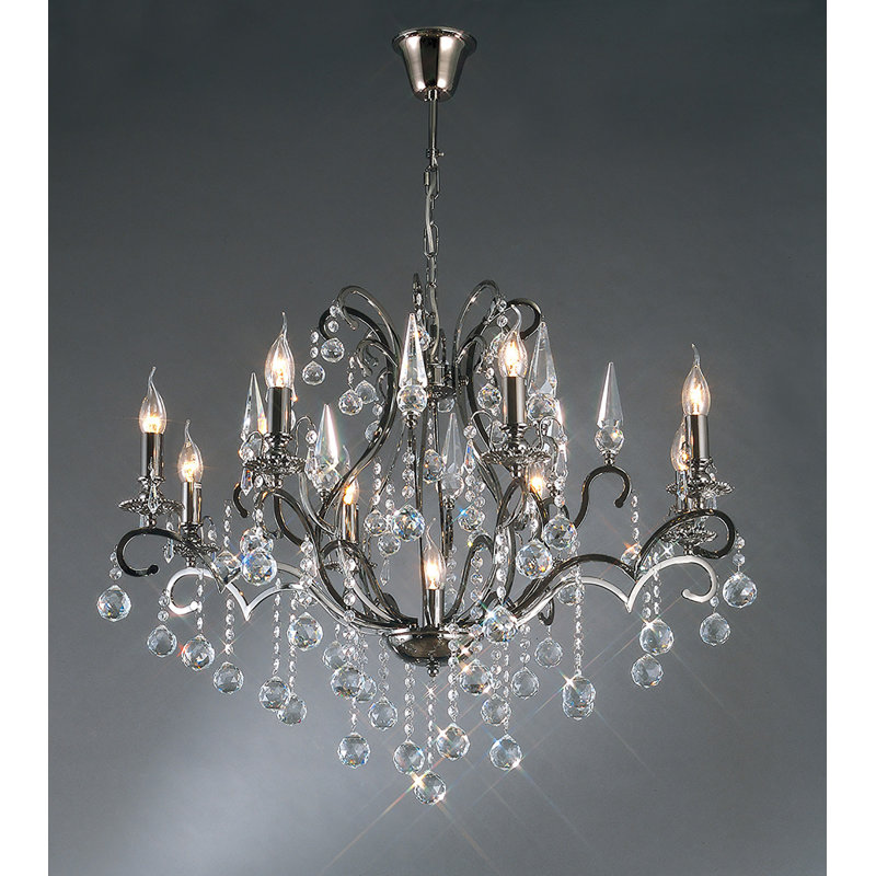 9 - Light Candle Style Chandelier