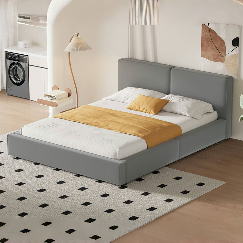 Upholstered Platform Bed