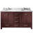 Souther 60" Double Bathroom Vanity with Top-830163705-830163700