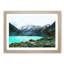 Aoraki Mount Cook In New Zealnd - Picture Frame Painti-56628051-56628050
