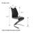 Upholstered Kitchen Dining Chair, Cantilever Side Chairs-1888647831