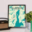 Yellowknife City Map - No Frame Print-1780862747