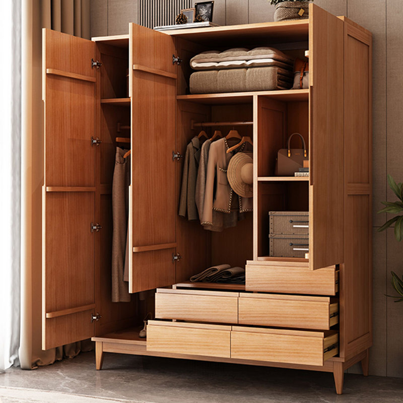 Une garde-robe simple et moderne de style nordique, Noyer
