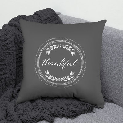 Abstract Throw Pillow