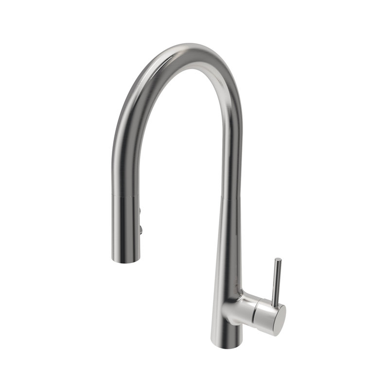 Lugano 2.0 Pull-Down Kitchen Faucet, Stainless Steel