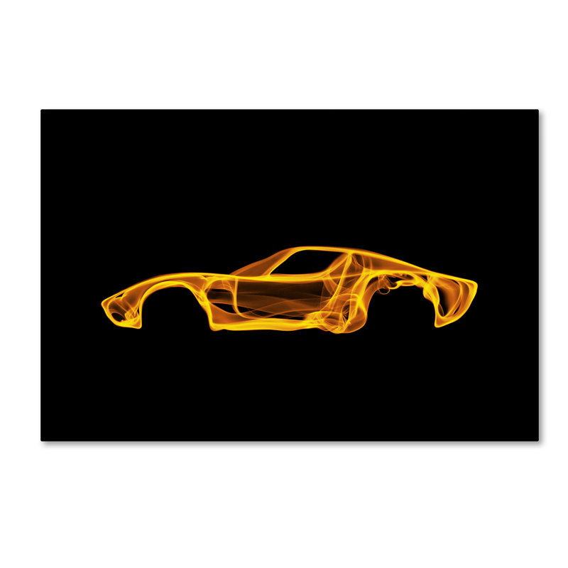 «Lamborghini Miura» par Magar Magar, impression sur toile tendue, H 12 po x l 19 po