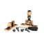Mushroom Brighton Fastener - Narrow (Square)-110095874