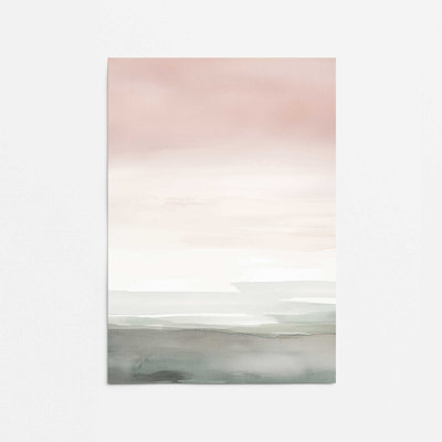 «Peach Tranquility I», reproduction