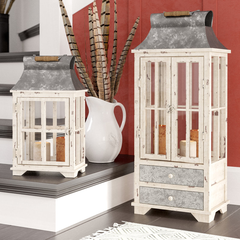 36.6'' H Tabletop Lantern