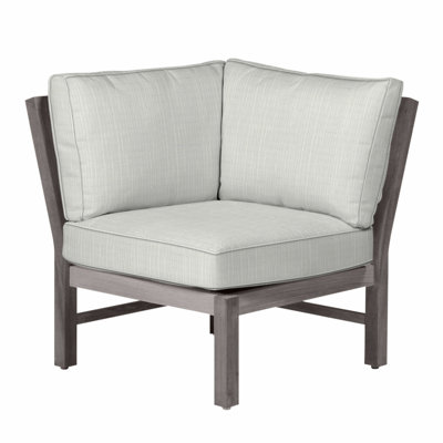 Club Teak Sectional Corner Chair