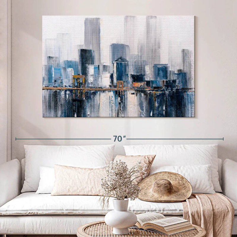 Sireci Acrylic Bridge, 34" H x 51" W