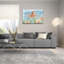 "Under Sea Life" 4 "par Leslie Trimbach, art mural en verre acrylique-1129310761