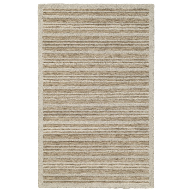 Ike Hand Tufted Wool Indoor Rug, 2'6x8'