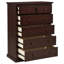 Commode à 6 tiroirs Sumerlin Cappuccino-113522059